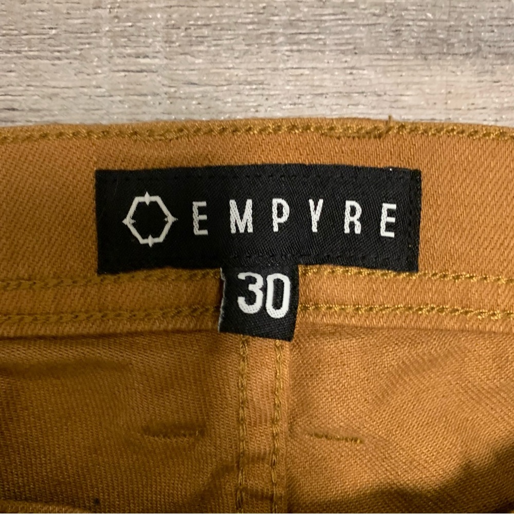 Empyre Skeletor Brown Straight Leg Jeans Men's 30 X 31 - Picture 2 of 3